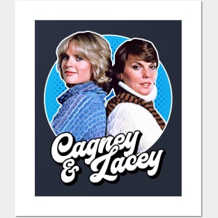 Retro Cagney & Lacey Tribute Posters and Art